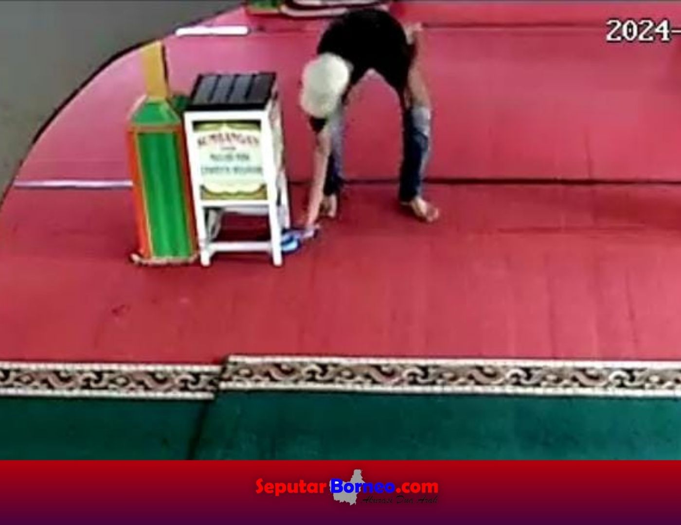 Pencuri Kotak Amal di Masjid Kawasan Murjani Gagal Beraksi