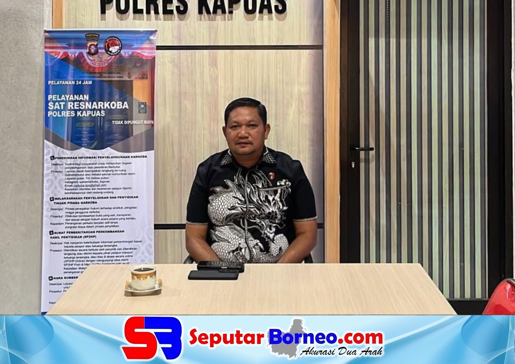 Kasat Resnarkoba Polres Kapuas, AKP Budi Utomo