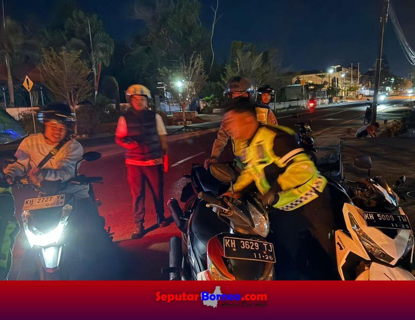 Ditlantas Polda Kalteng Gagalkan Aksi Balap Liar dan Sita 5 Unit Motor