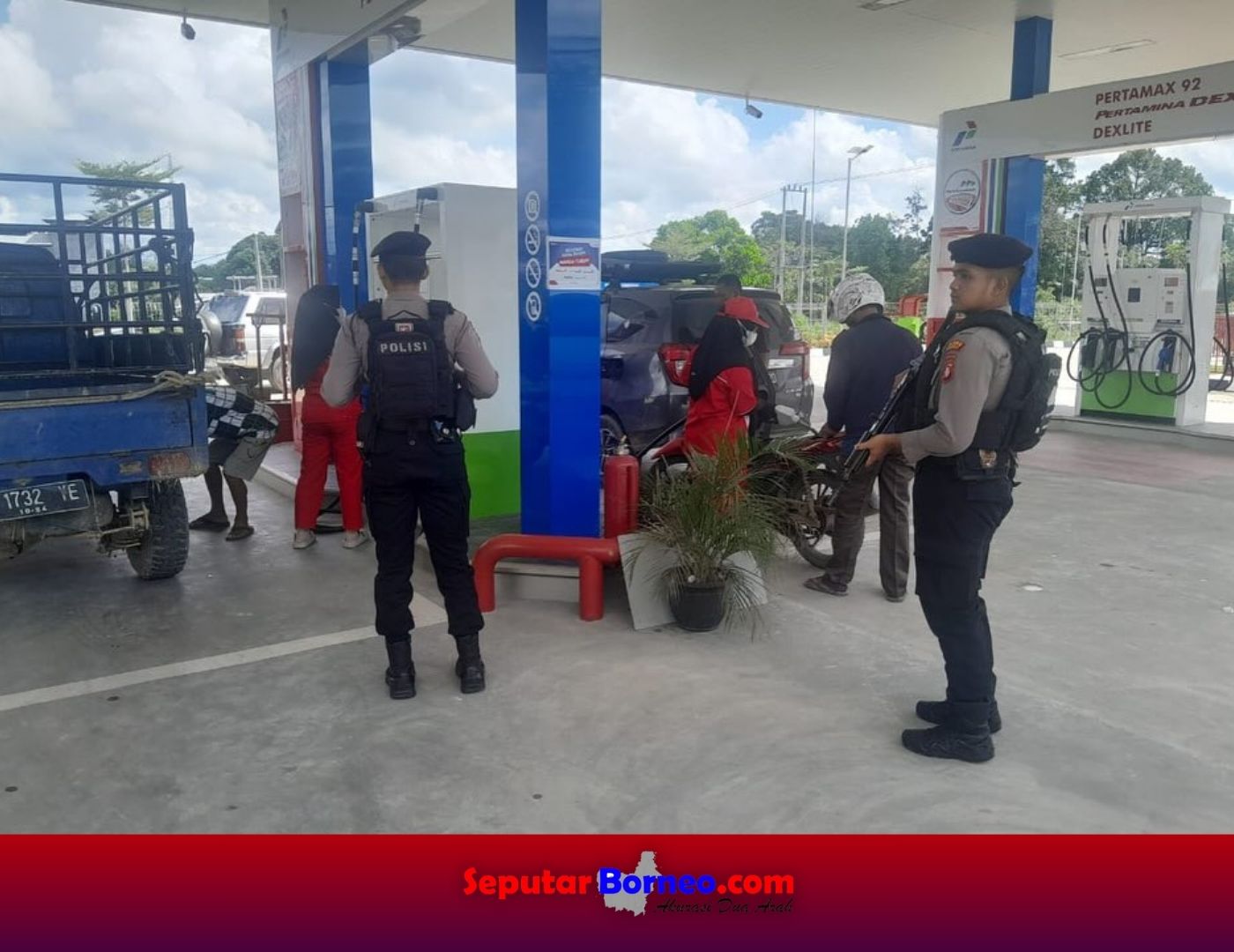 Satsamapta Polres Lamandau Cegah Penyelewengan BBM Bersubsidi