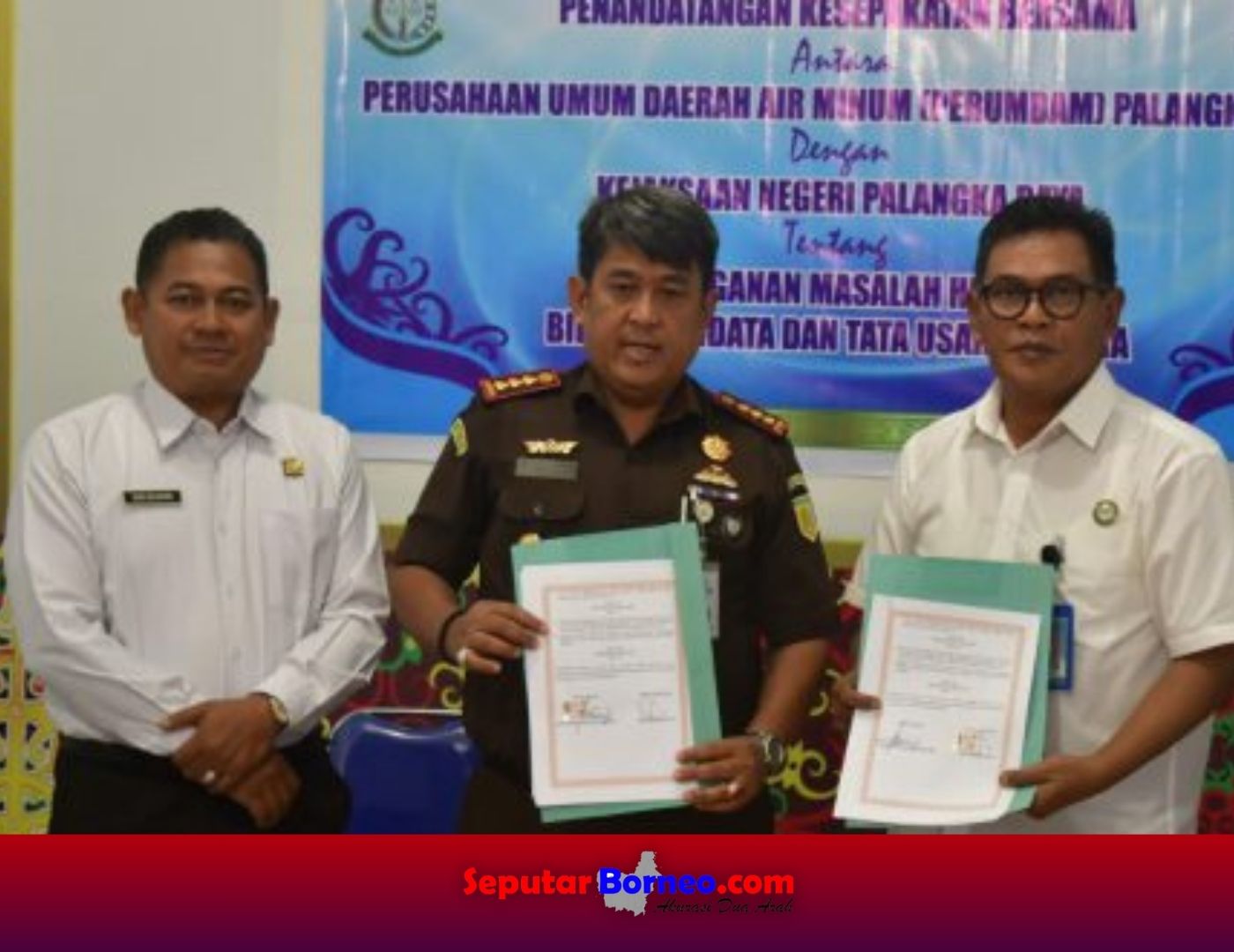 Perumdam Palangka Raya Gandeng Kejaksaan Penagihan Tunggakan Pelanggan
