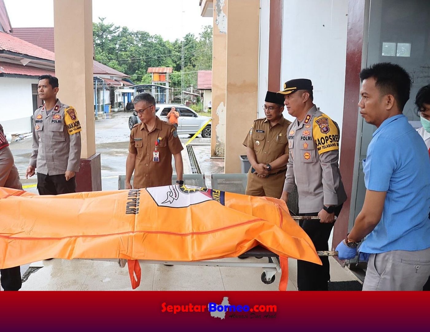 Kapolres Lamandau Turun Langsung Datangi TKP Penemuan Mayat di Kantor BPKPD