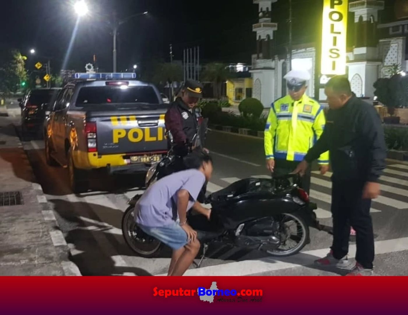 KRYD Malam Hari, Polres Kobar Razia Motor Tak Sesuai Spesifikasi