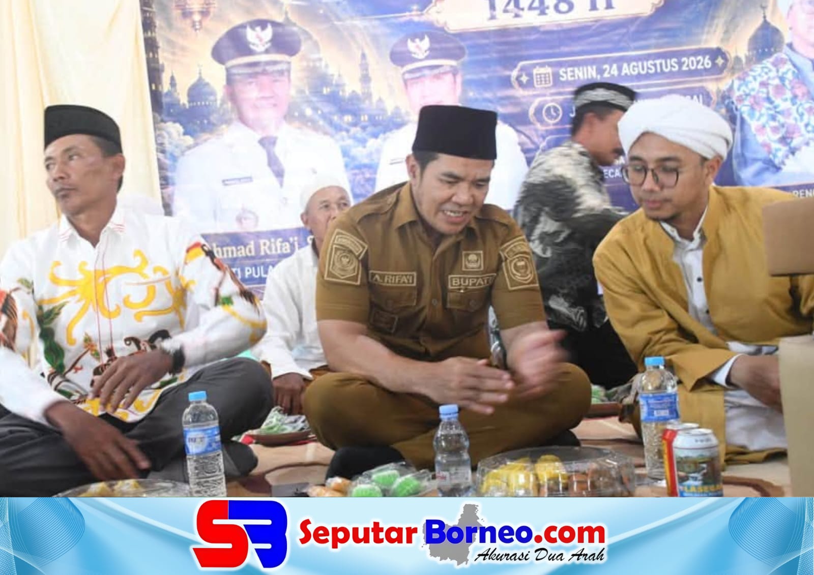 Safari Maulid di Maliku, Bupati Pulpis Ajak Warga Teladani Rasulullah dan Waspada Karhutla