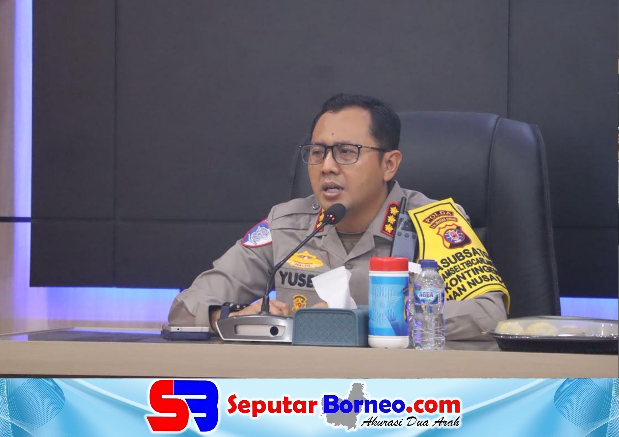 Direktur Lalu Lintas Polda Kalteng, Kombes Pol Yusep Dwi Prasetiya