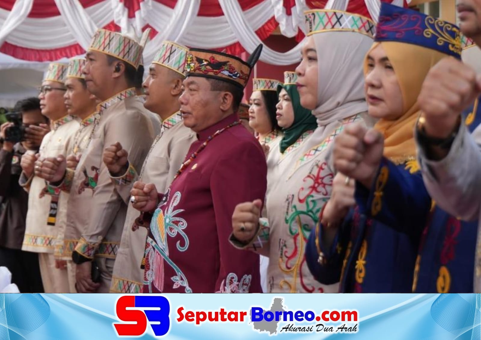 Bupati Kapuas Hadiri Upacara Hari Jadi ke-24 Kabupaten Pulang Pisau