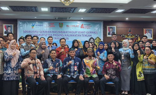 Pemprov Kalteng Ajak ASN Jadi Pelopor Gaya Hidup Sehat Lewat Sosialisasi Germas