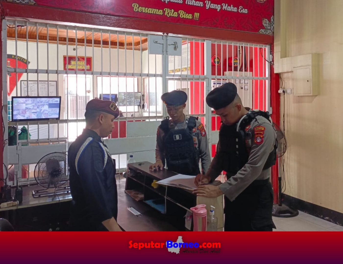 Perkuat Sinergitas, Polisi Lakukan Pemantauan di Lapas Sampit