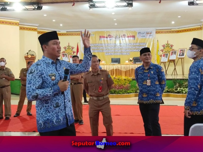 Bupati Lamandau Lantik 94 CPNS Menjadi PNS