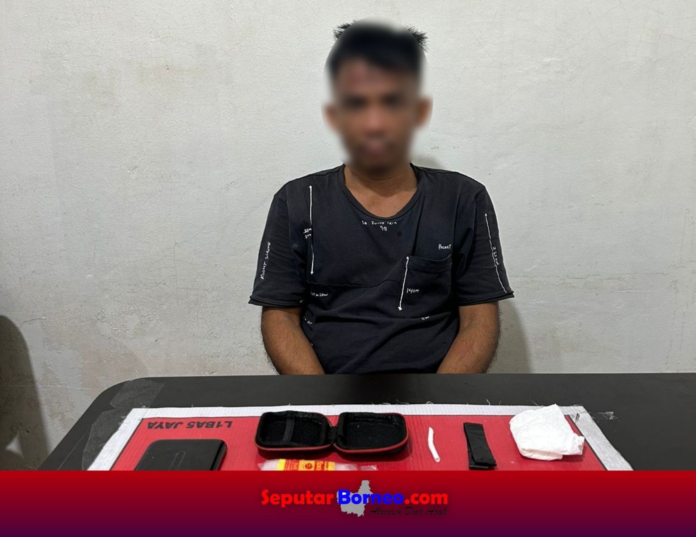 Delapan Paket Sabu Gagal Edar di Palangka Raya
