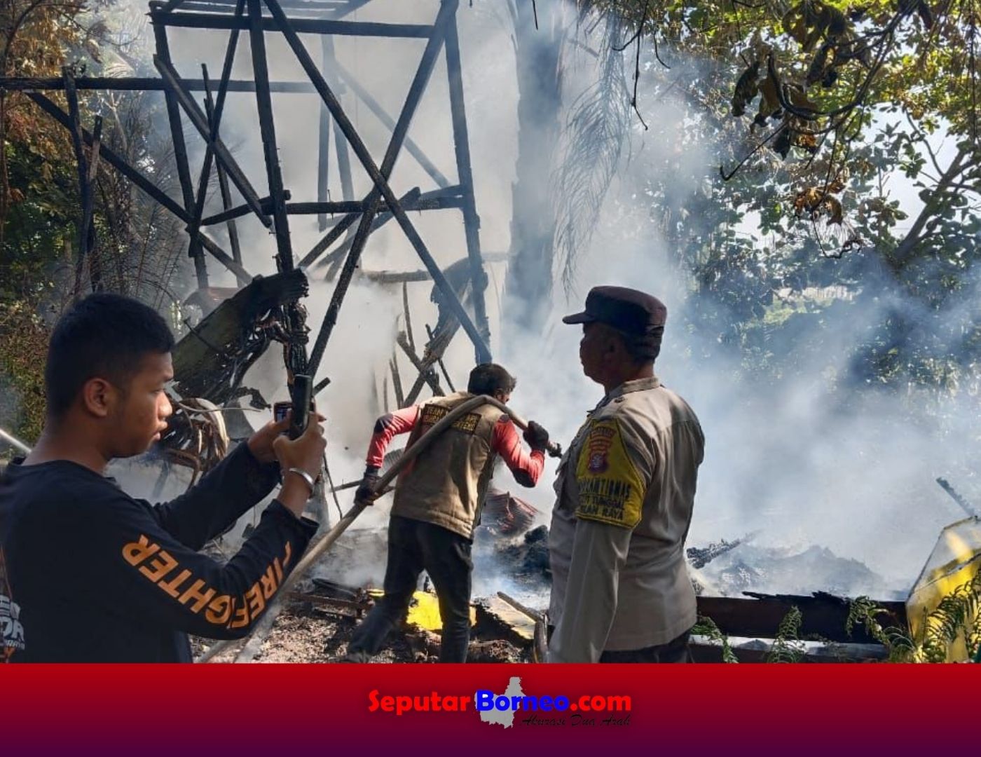 Teror Kebakaran Hantui Masyarakat Kota Palangka Raya