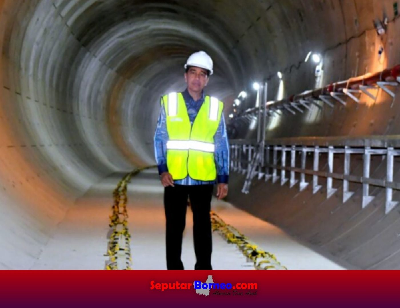 Presiden Jokowi Tinjau Pembangunan MRT Fase 2A