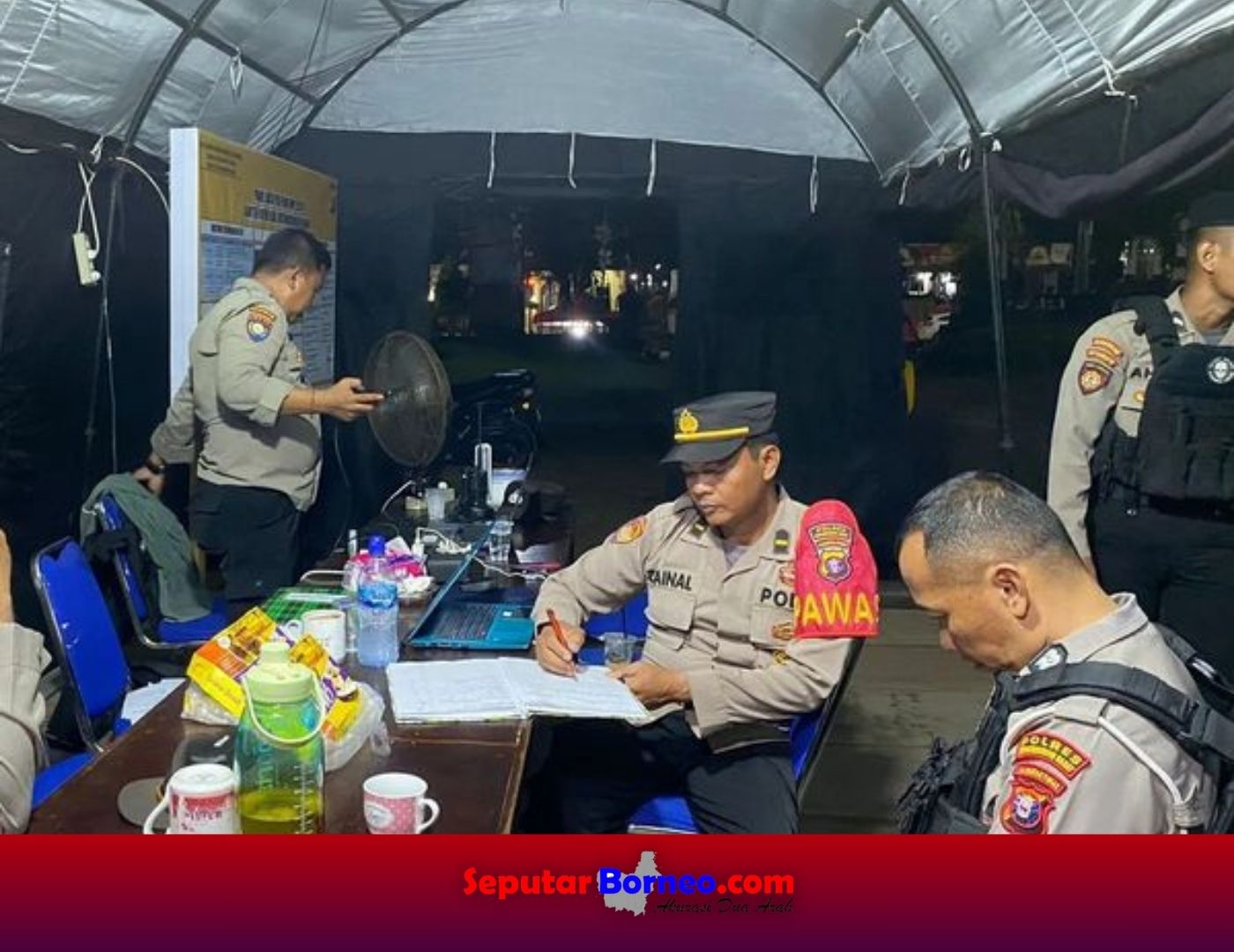 57 Hari Jelang Pilkada, Polres Kobar Perketat Keamanan Kantor KPU dan Bawaslu