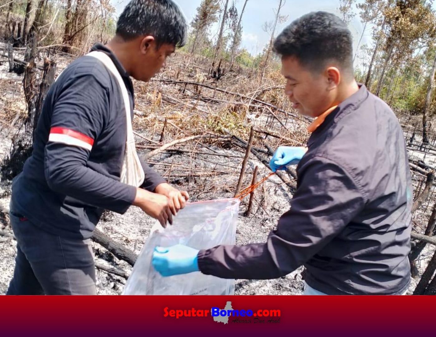Polisi Cari Pemilik Lahan Terbakar di Jalan Banteng