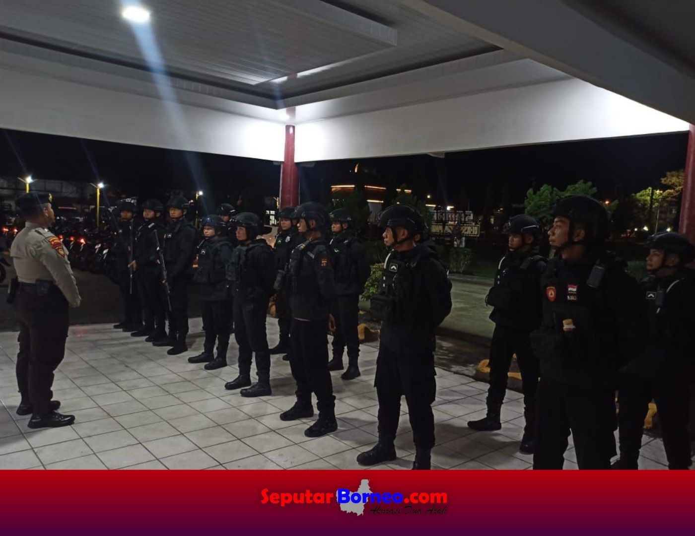 Cegah Balapan Liar, Ditsamapta Polda Kalteng Gelar Patroli Dialogis Saat Sahur