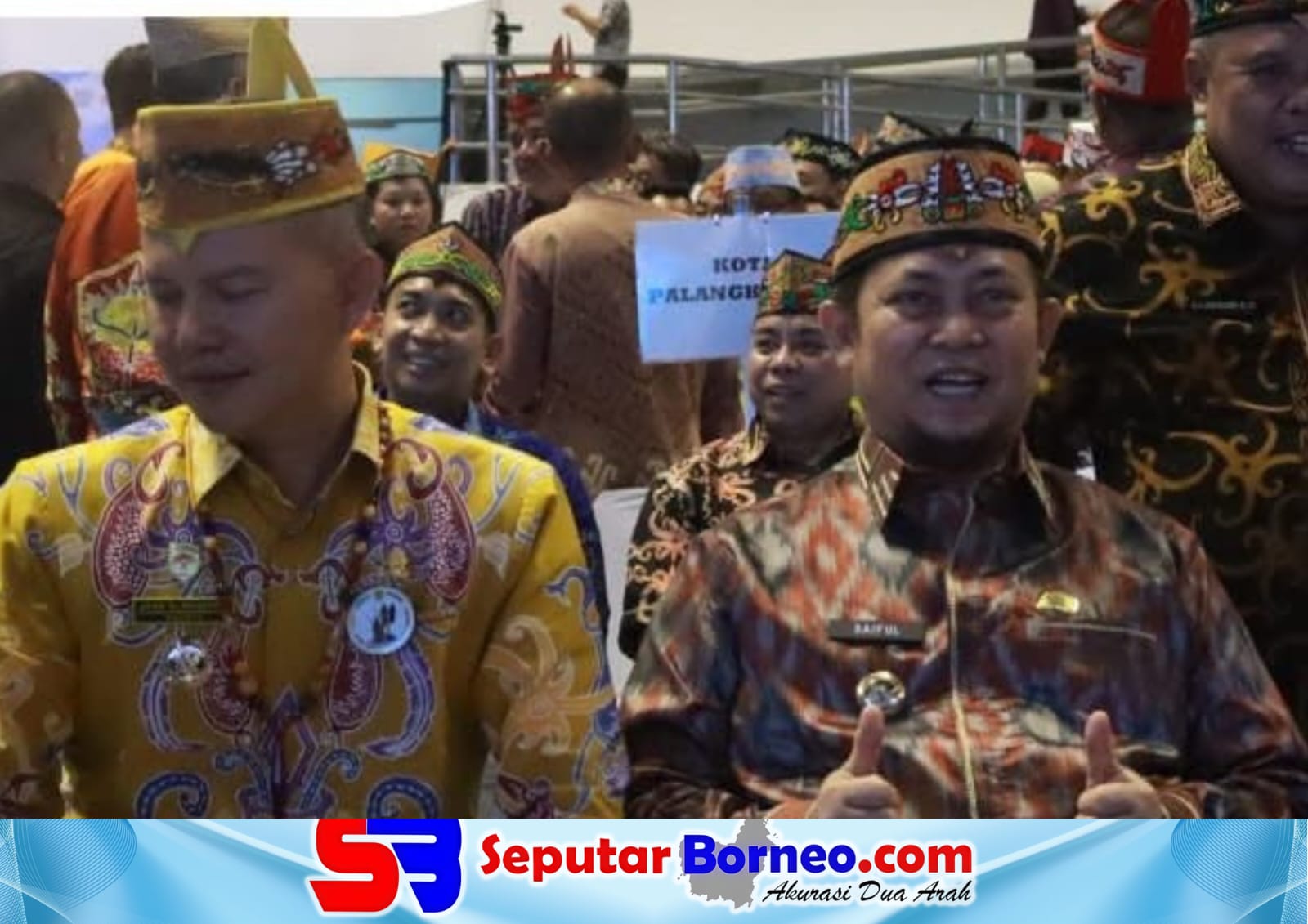 Bupati Katingan, Saiful menghadiri Rapat Koordinasi Penyelenggaraan Pemerintahan Desa/Kelurahan se-Kalteng 2026 di GOR Indoor Serbaguna Palangka Raya, Kamis (6/8/2026). (FOTO:ISTIMEWA)