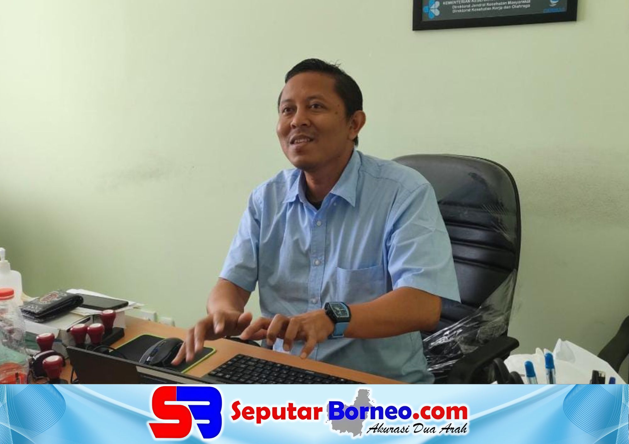 Wakil Direktur Pelayanan Kesehatan RSUD dr Murjani Sampit, dr Anggun Iman Hermawan