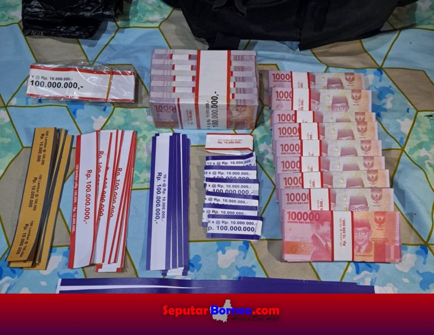 Bareskrim Gerebek Lokasi Percetakan Uang Palsu