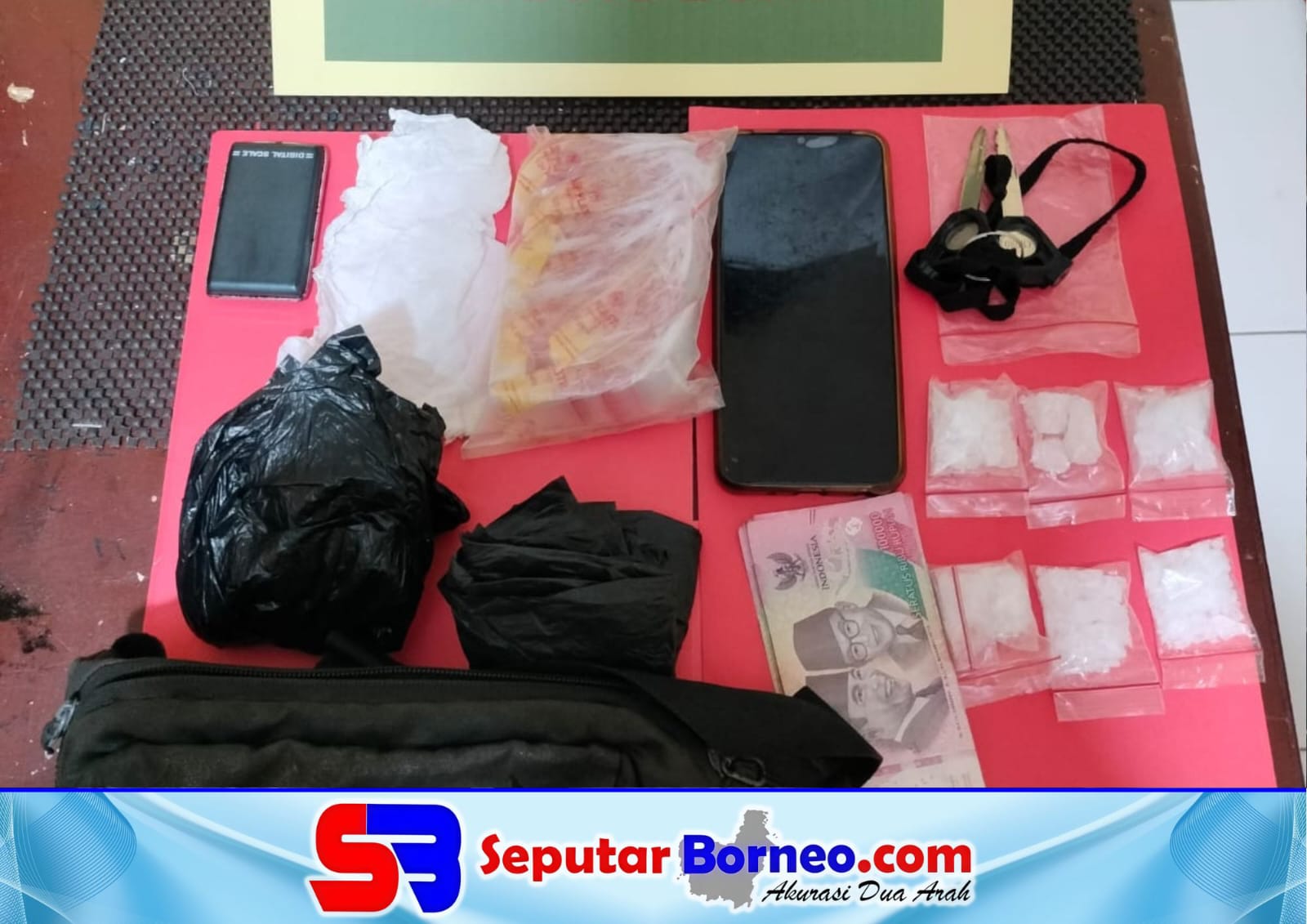 Pria 60 Tahun Ditangkap Depan Rumahnya Desa Pundu, Polisi Sita 28,28 Gram