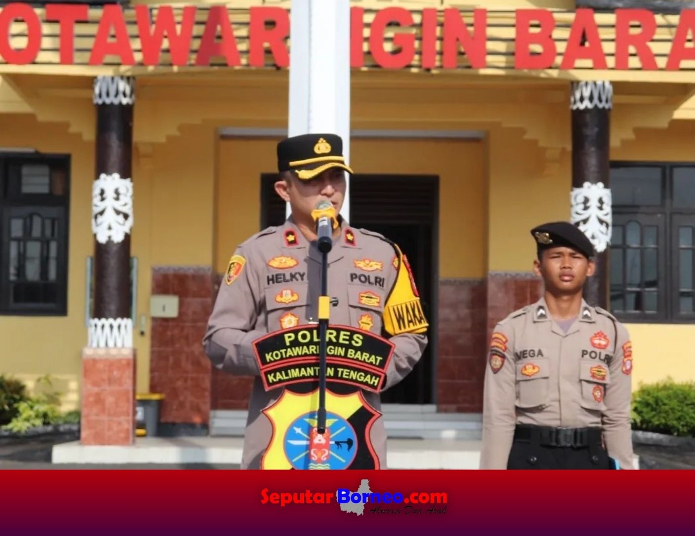 Wakapolres Kobar Tekankan Kedisiplinan dan Waspada Black Campaign