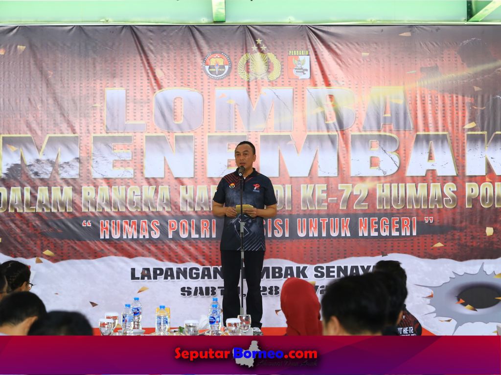 Kadiv Humas Polri Buka Pertandingan Menembak Pemimpin Redaksi