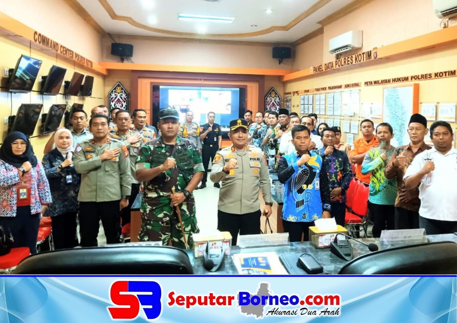 Polres Kotim Matangkan Kesiapan Operasi Ketupat 2026 Jelang Lebaran, Siapkan 8 Pos Pengamanan 