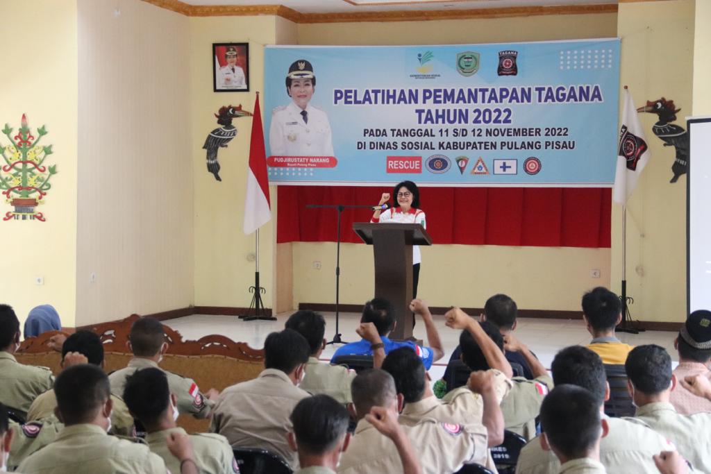 Dinsos Gelar Pelatihan Pemantapan Anggota TAGANA