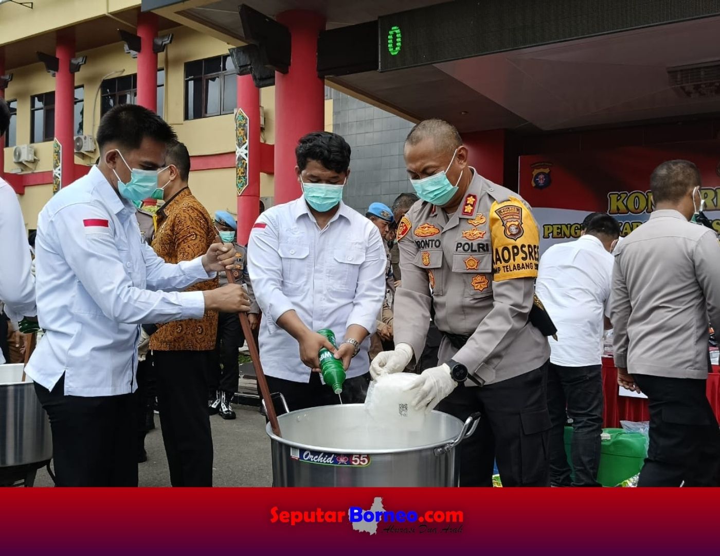 Polres Lamandau Amankan 50,6 Kg Sabu
