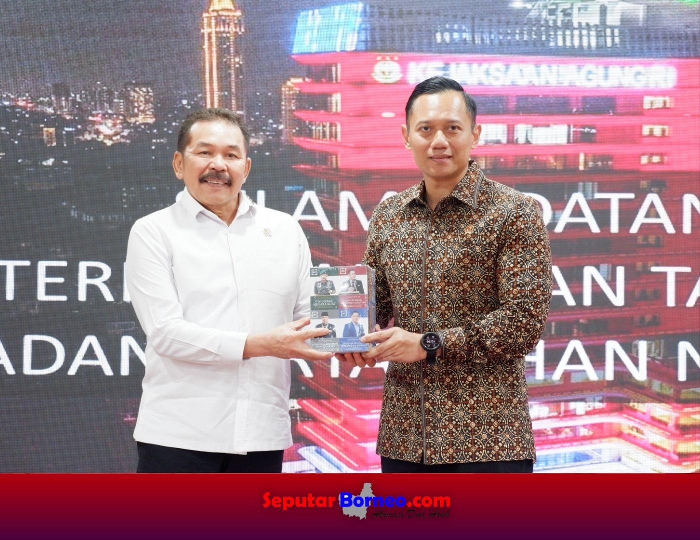 Bahas Masalah Pertanahan, Jaksa Agung dan Menteri ATR Bahas Kerja Sama