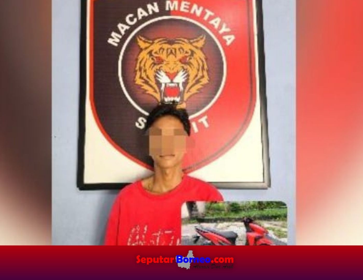 Perdana Beraksi, Pelaku Pencurian Motor di Sampit Diringkus Polisi