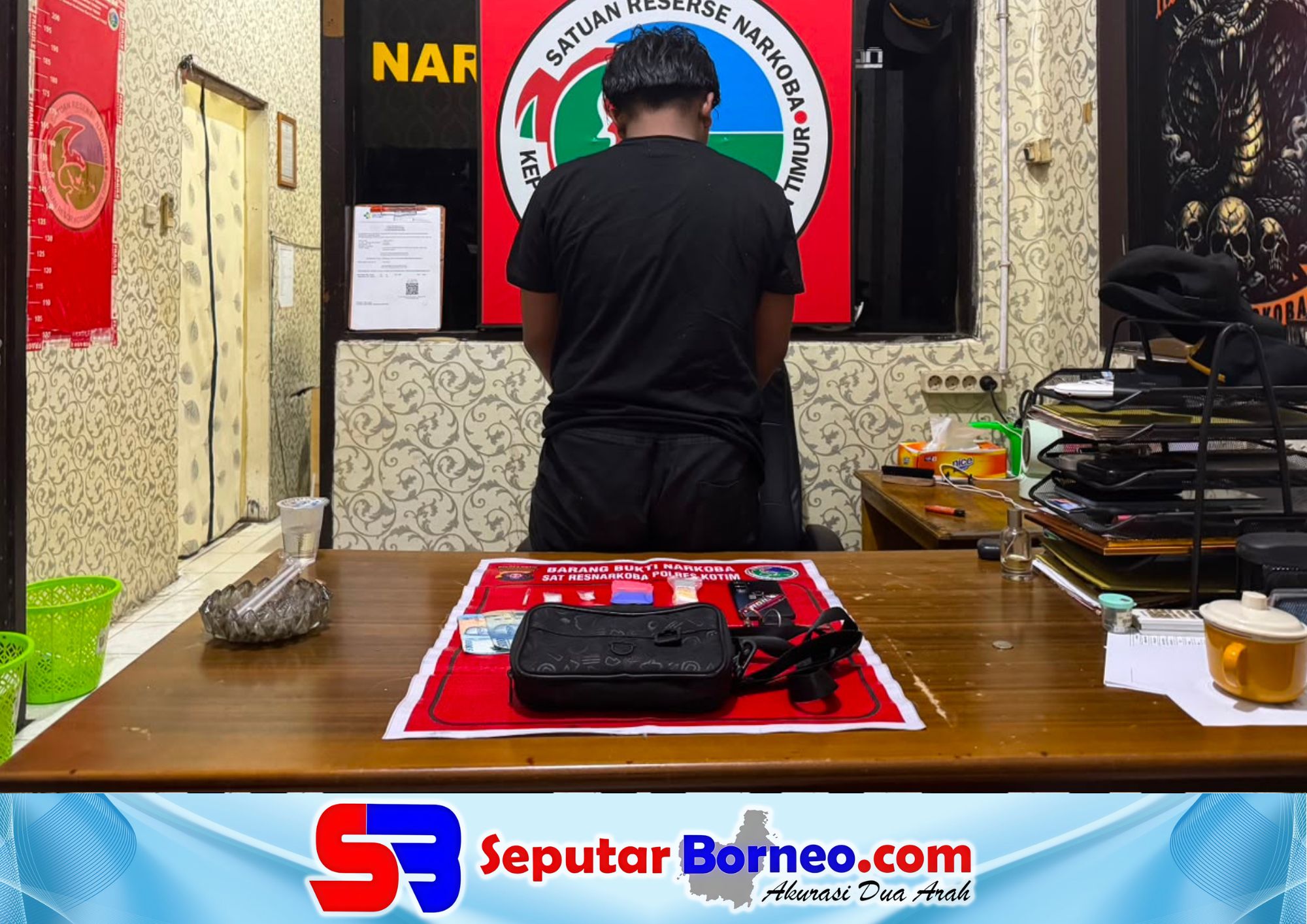 Pemuda 21 Tahun Dibekuk, Polisi Amankan Sabu Dalam Kemasan Skincare