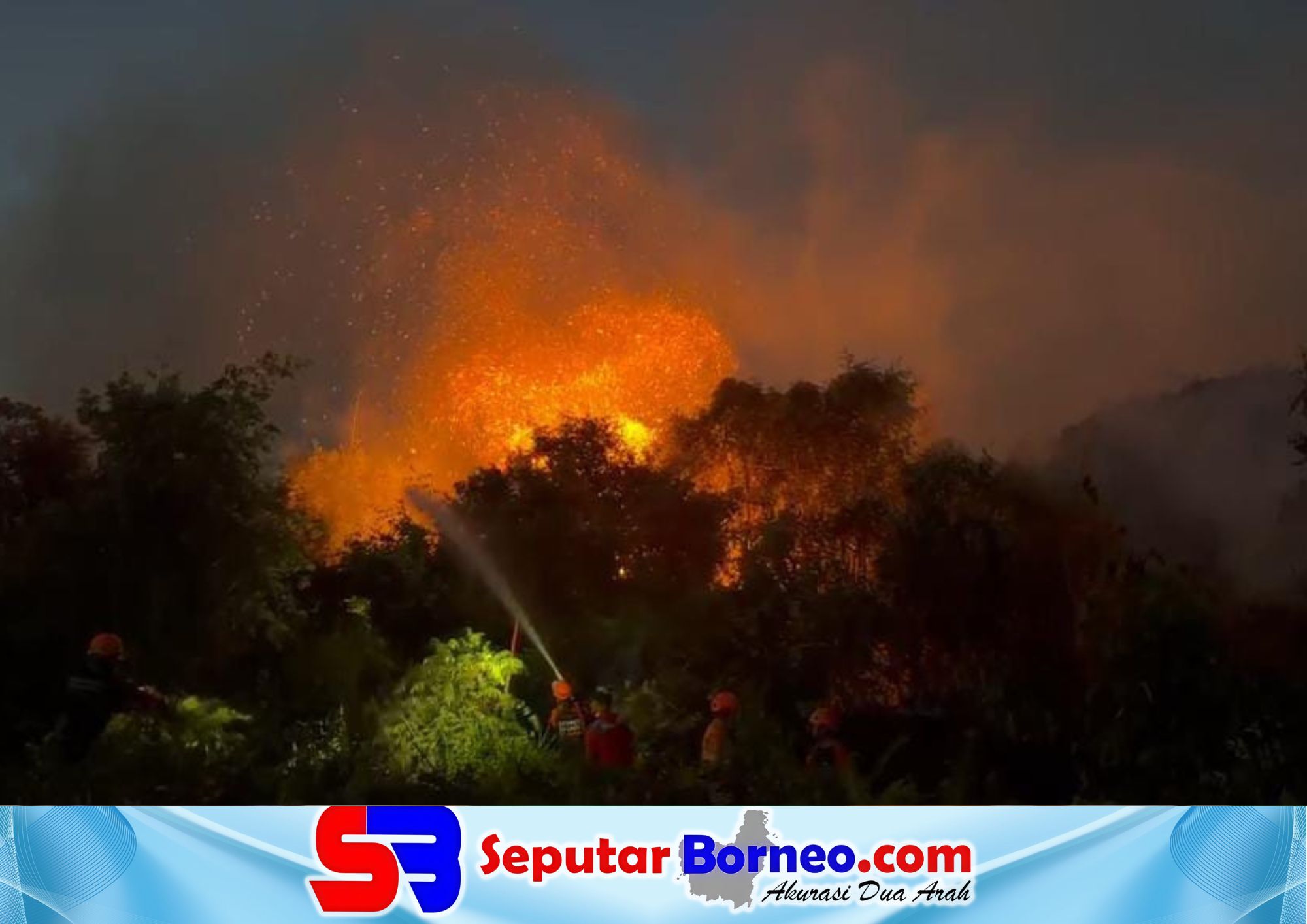 Hotspot Api di Kotim Meledak Jadi 61 Titik, Delapan Kebakaran Terjadi Dalam Sehari