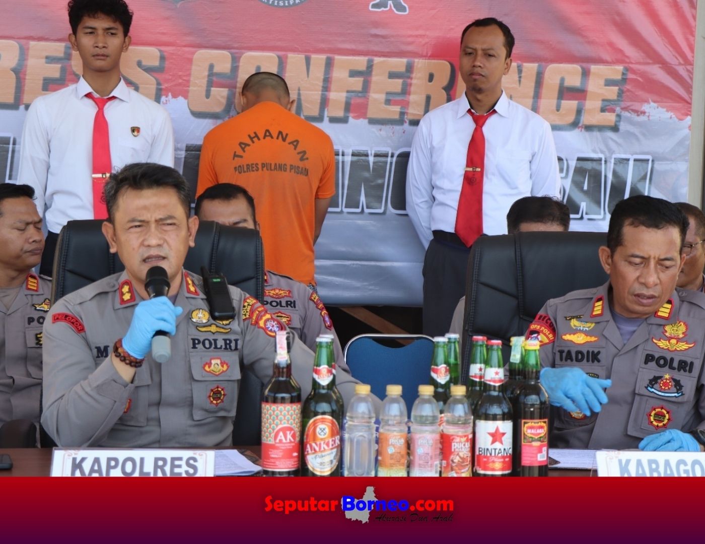 Polres Pulpis Ungkap Peredaran Miras Tak Berizin