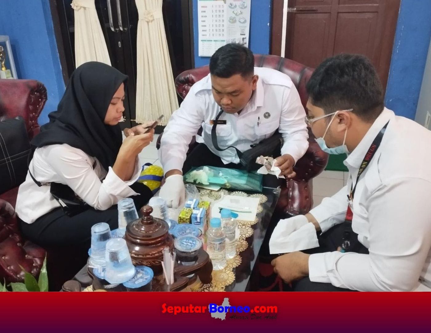 Satpam Temukan Alat Hisap Sabu Dari Motor Siswa SMAN 1 Palangka Raya