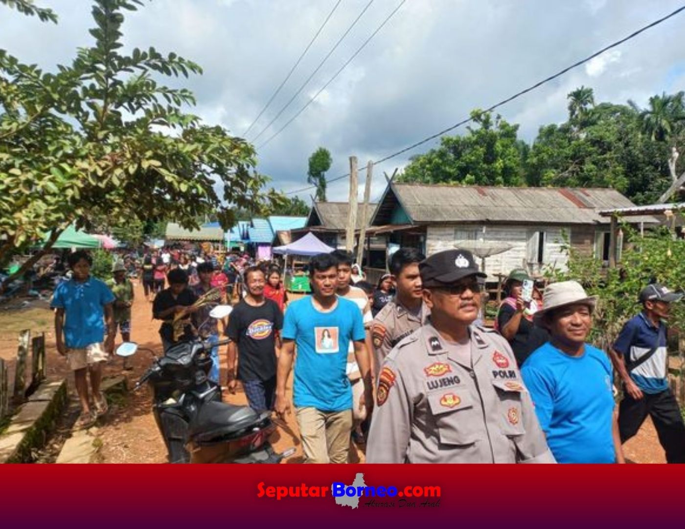 Bhabinkamtibmas Bantu Prosesi Pemakaman Warga Binaan
