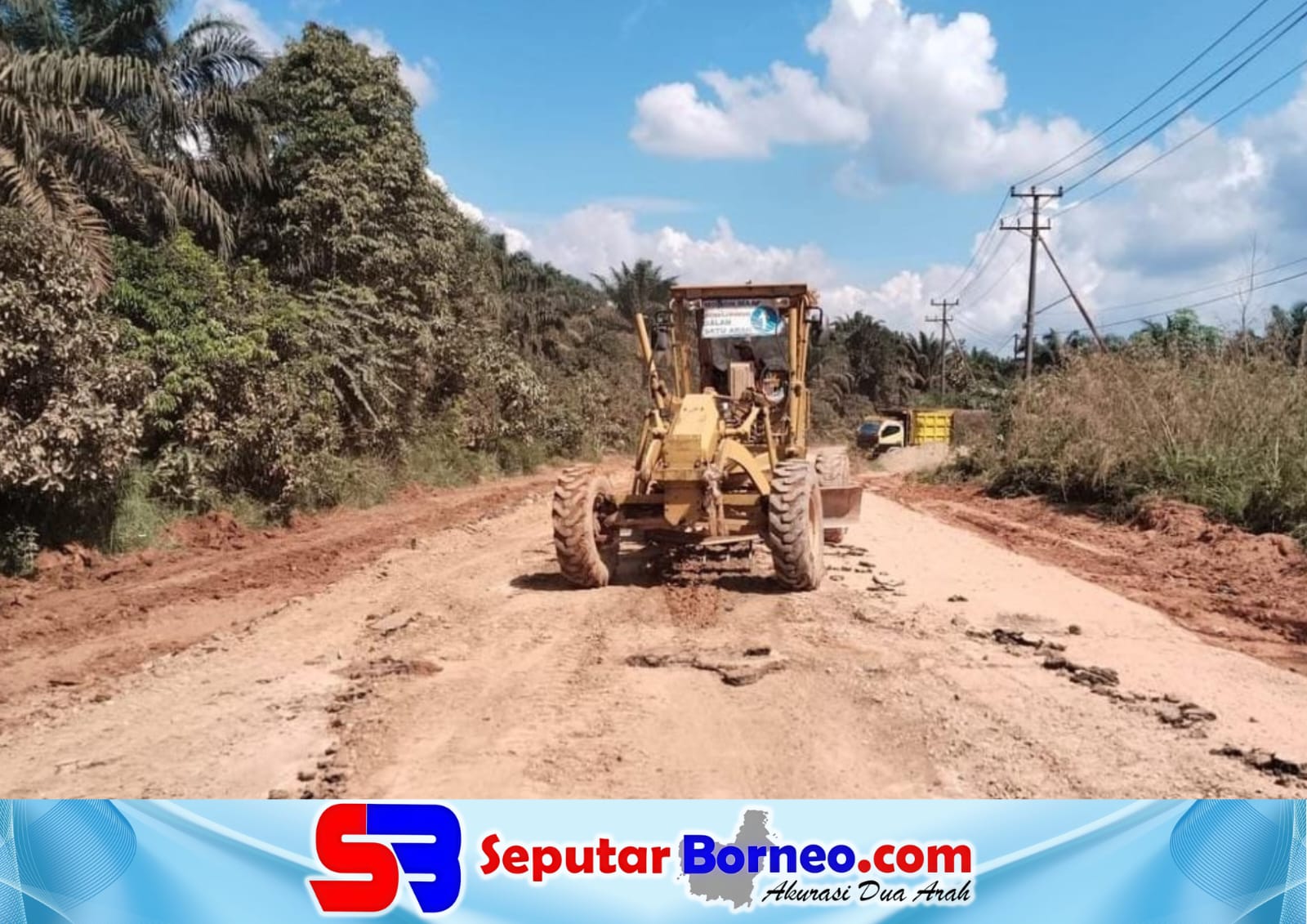 Bupati Lamandau Mulai Peningkatan Jalan Simpang Sepaku–Perigi, Infrastruktur Tetap Jadi Prioritas