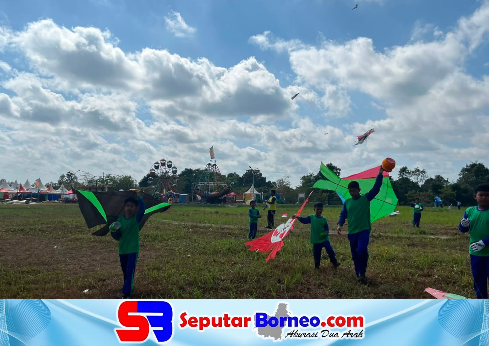 Festival Layang-Layang II Lamandau Dikuti Ratusan Peserta