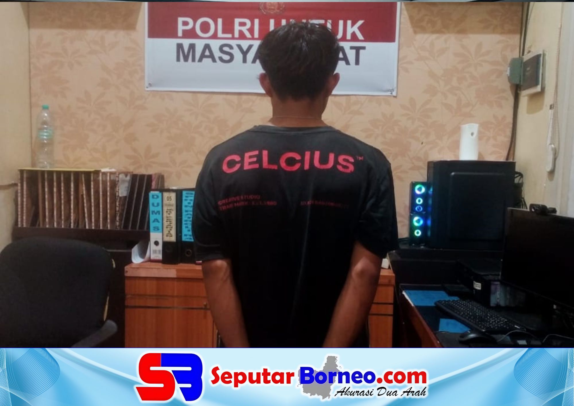 Polsek Jaya Karya Amankan Terduga Pengedar Sabu di Samuda Kota