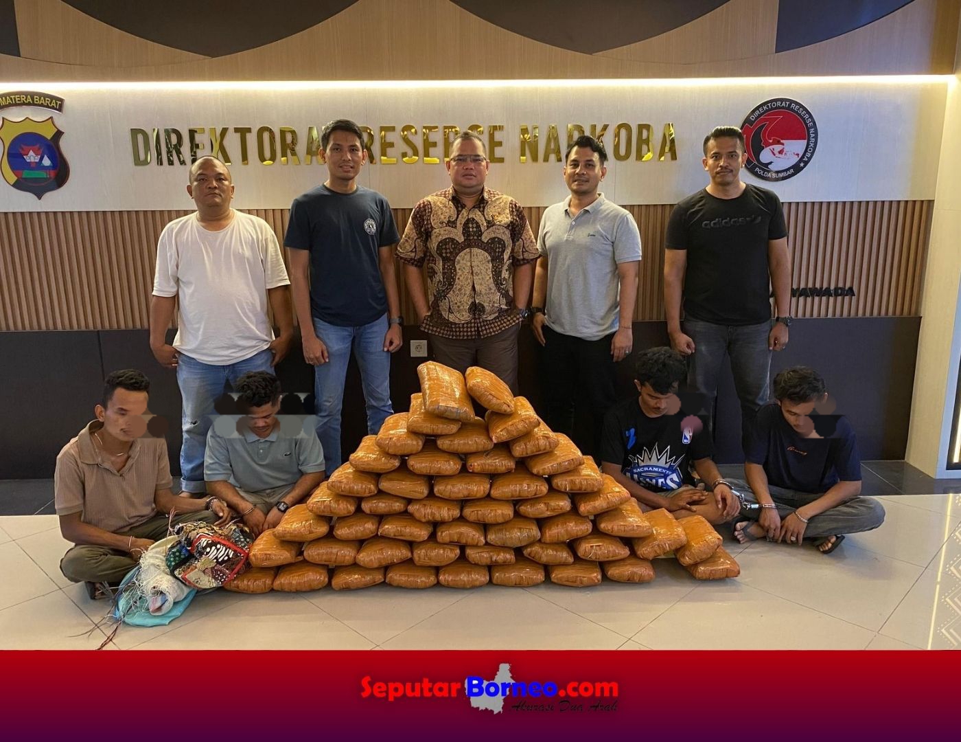 Polisi Berhasil Gagalkan Peredaran 47 Kg Ganja