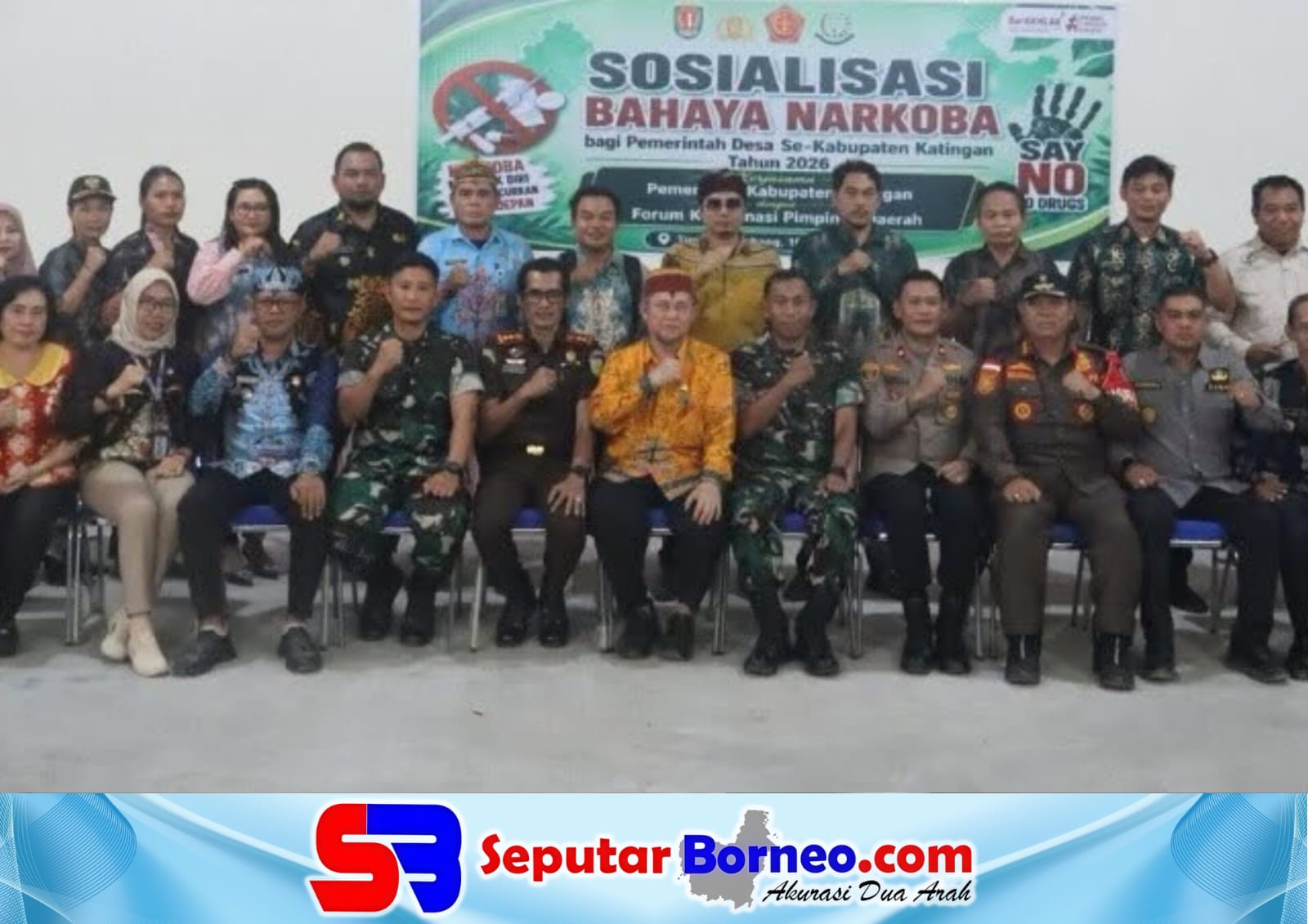 Bupati Katingan Sampaikan Perang Melawan Narkoba Harus Dimulai dari Desa