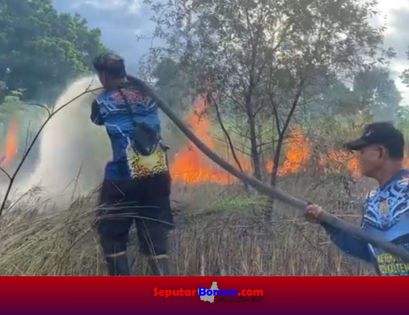 Dua Jam Berkobar, Tiga Hektare Lahan Ludes