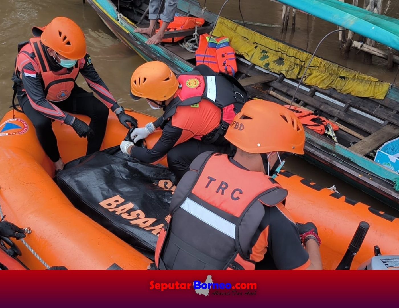 Tiga Hari Pencarian, Tim SAR Temukan ABK Tenggelam di Sungai Barito