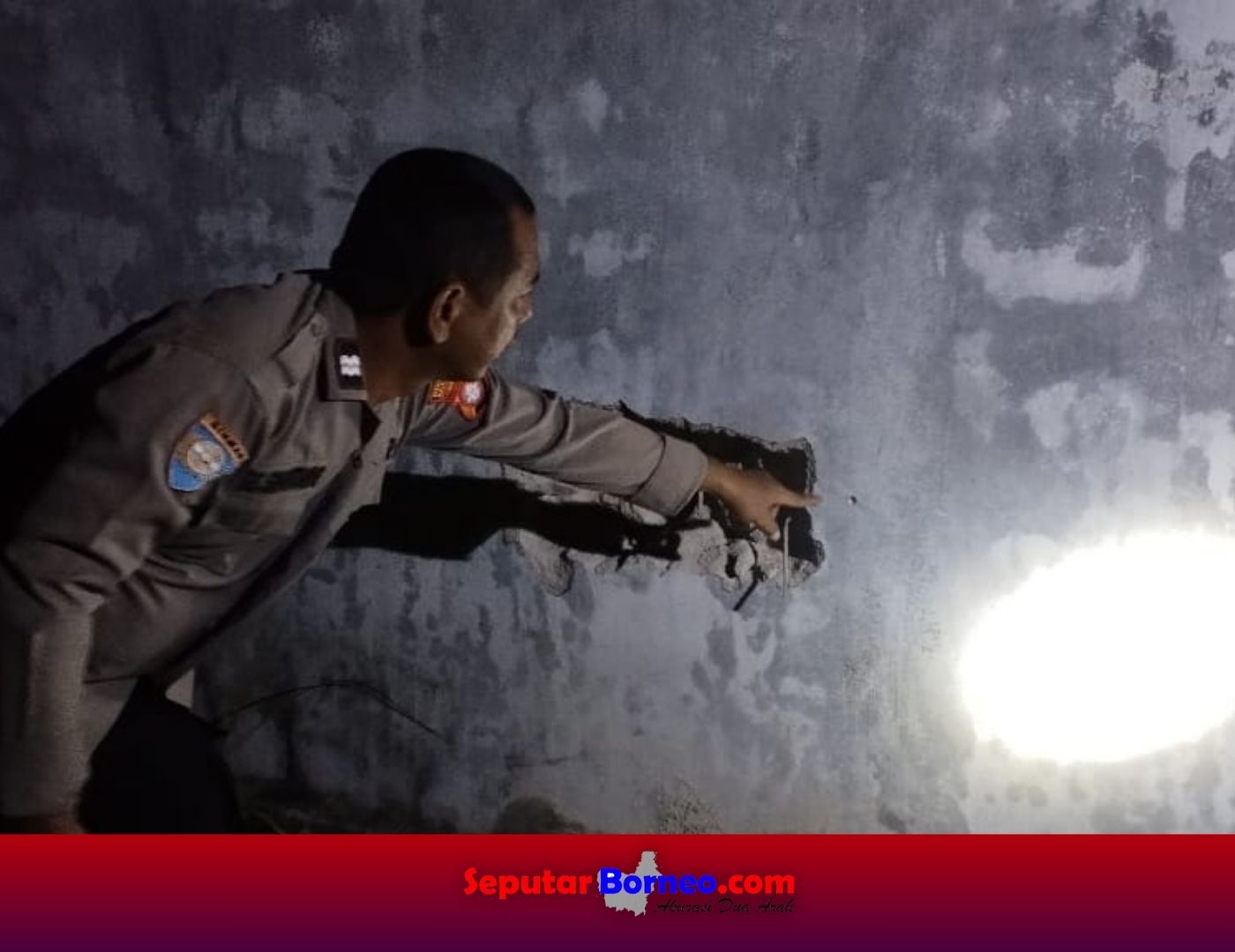 Polsek Sabangau Datangi TKP Percobaan Pencurian Sarang Walet
