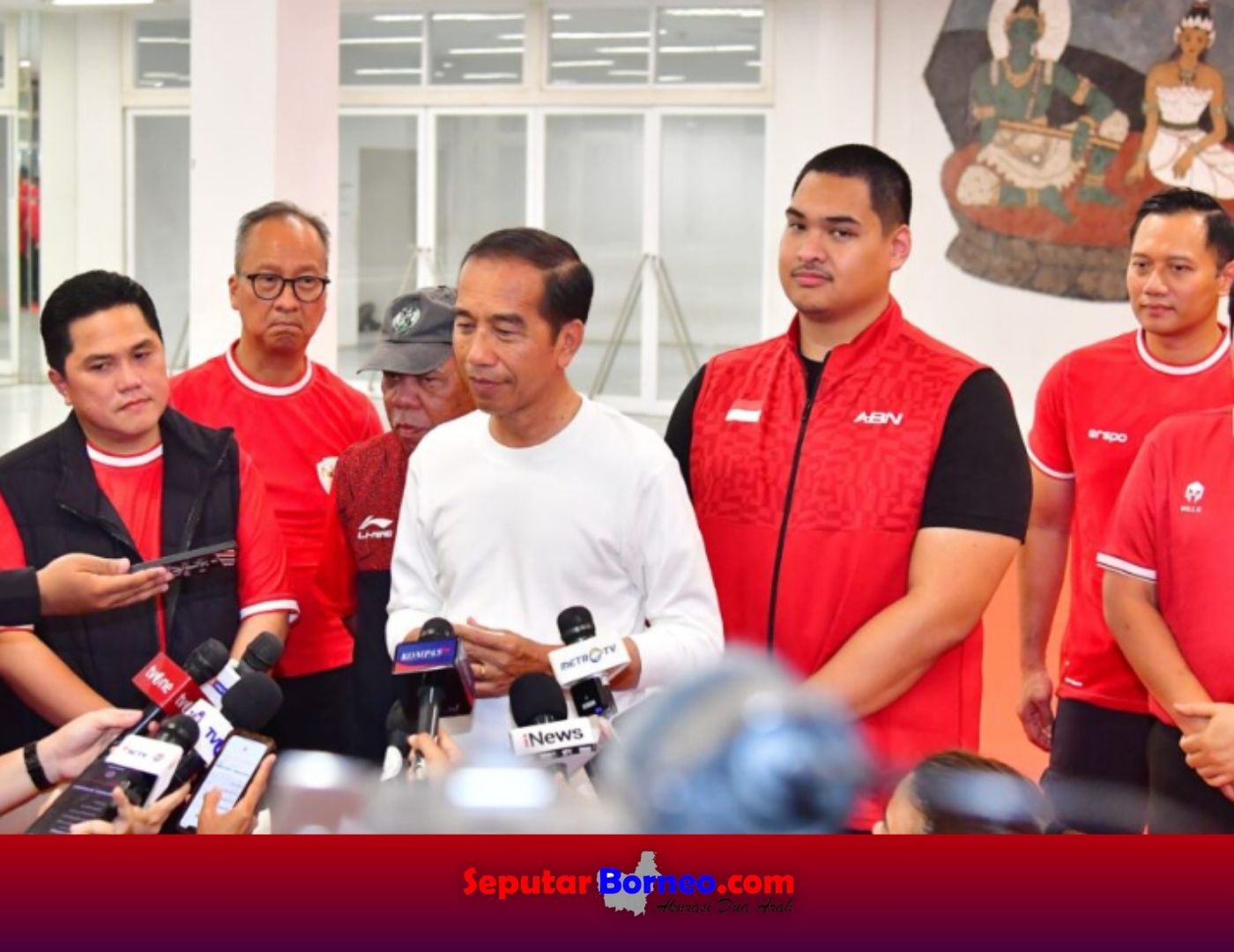 Jokowi  Dorong Penutupan Tanggul Jebol di Demak