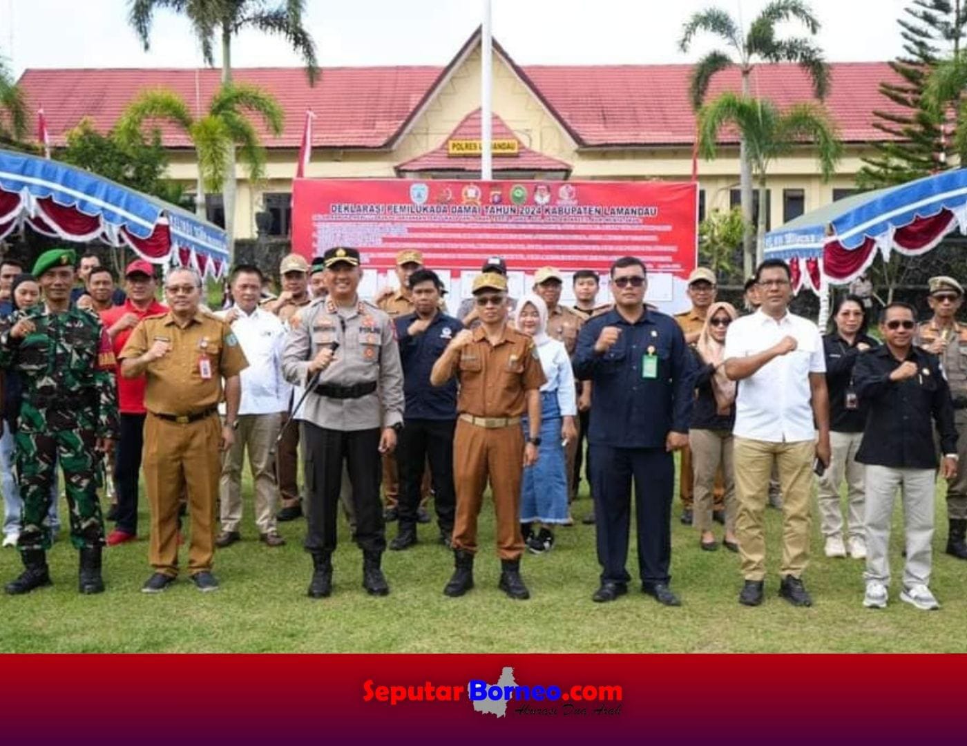 Hadiri Upacara Ops Mantap Praja Telabang 2024, Ini Harapan Sekda