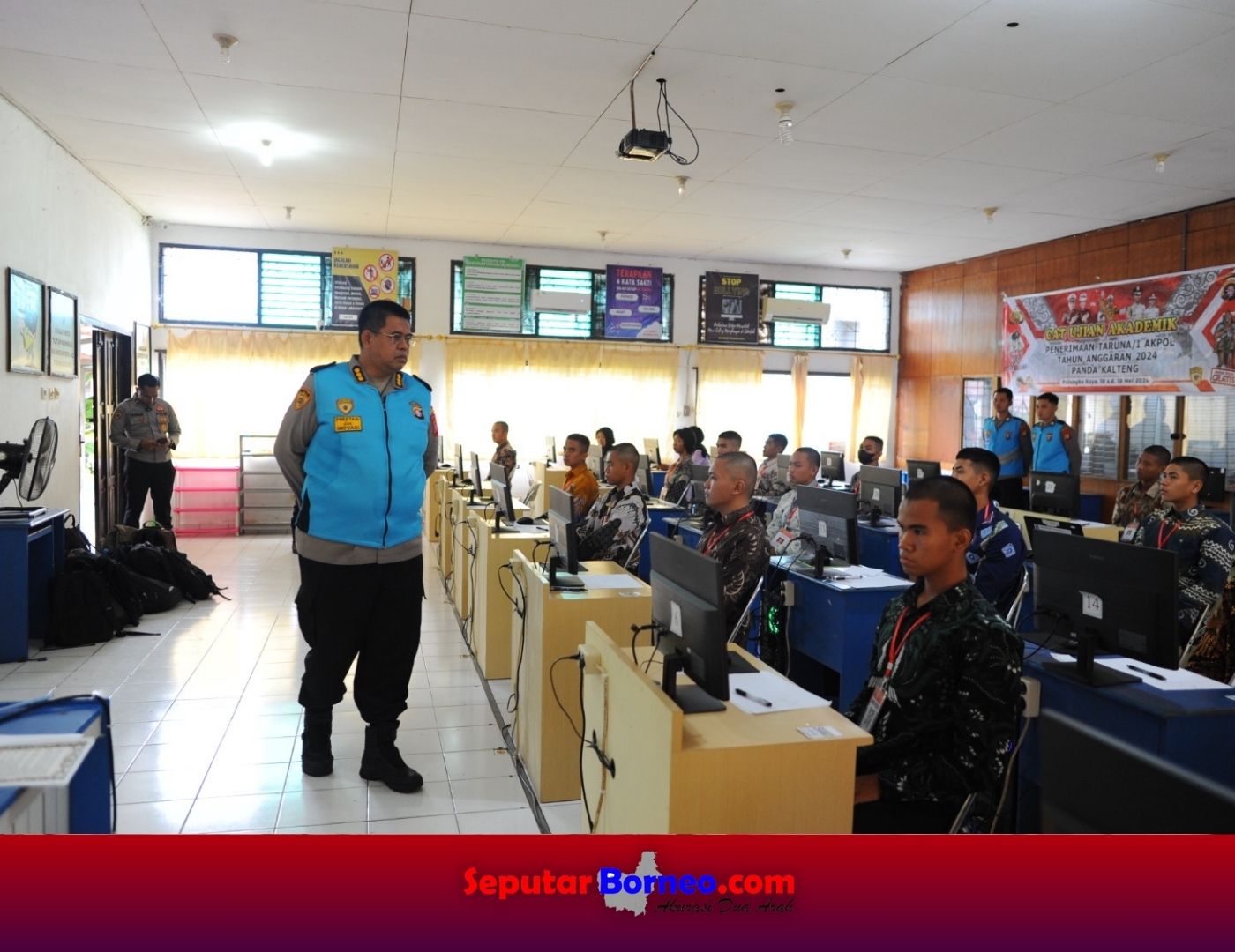 1.271 Peserta Seleksi Anggota Polri Ikuti Tes Akademik