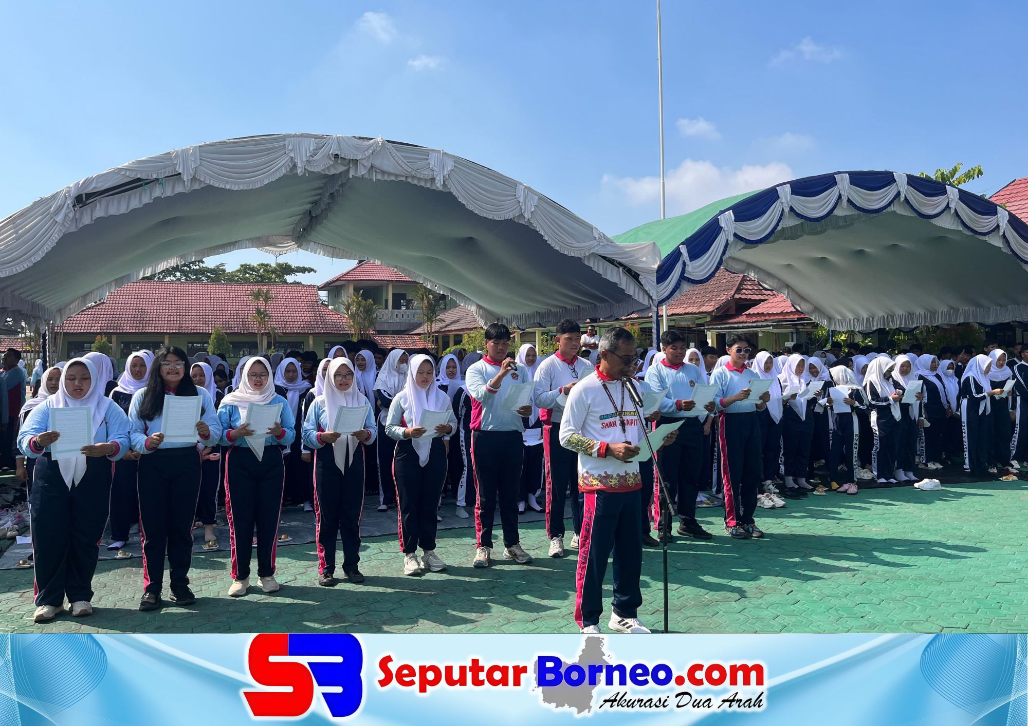 Cetak Generasi Sehat dan Berprestasi, Aksi Bergizi Digelar di SMAN 2 Sampit