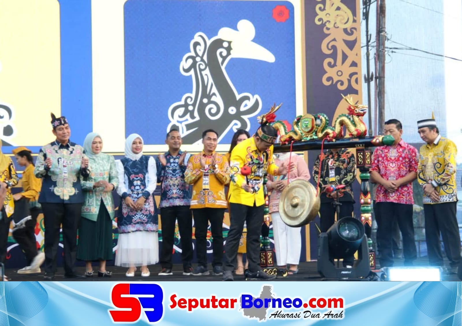 Handep Hapakat Fair Pulpis Dibuka, Bupati Dorong UMKM dan Pelestarian Budaya