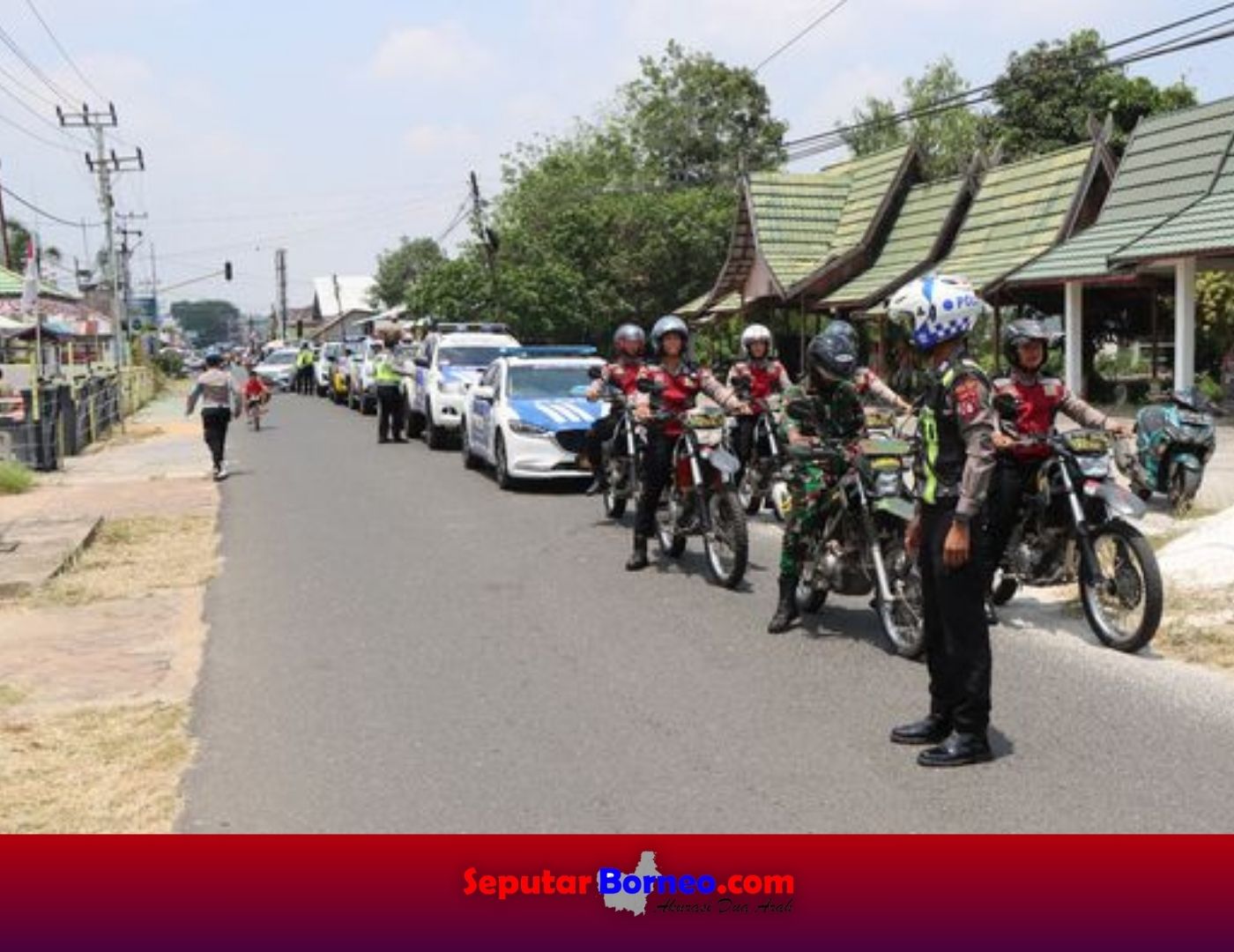 Polres Pulpis Gelar Patroli Gabungan Tahap Penetapan Paslon