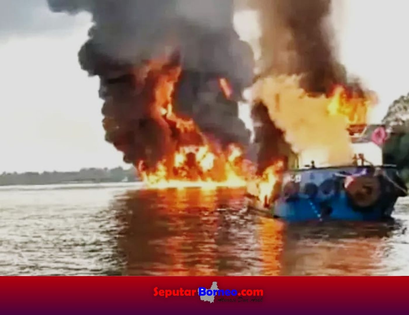 Dua ABK Tugboat Surya 03 Tewas Terbakar